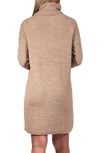 ONLY Damen Pulloverkleid, Beige - 4